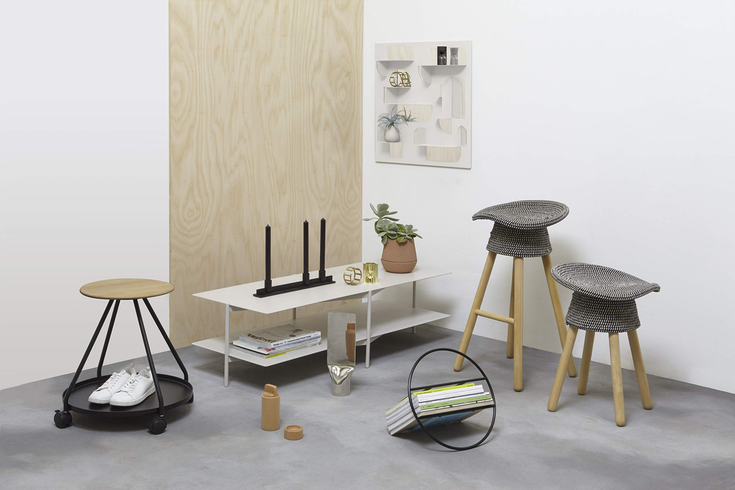 Buy Umbra Shift Bend Mirror with Shelf, Grey Online at Low Prices