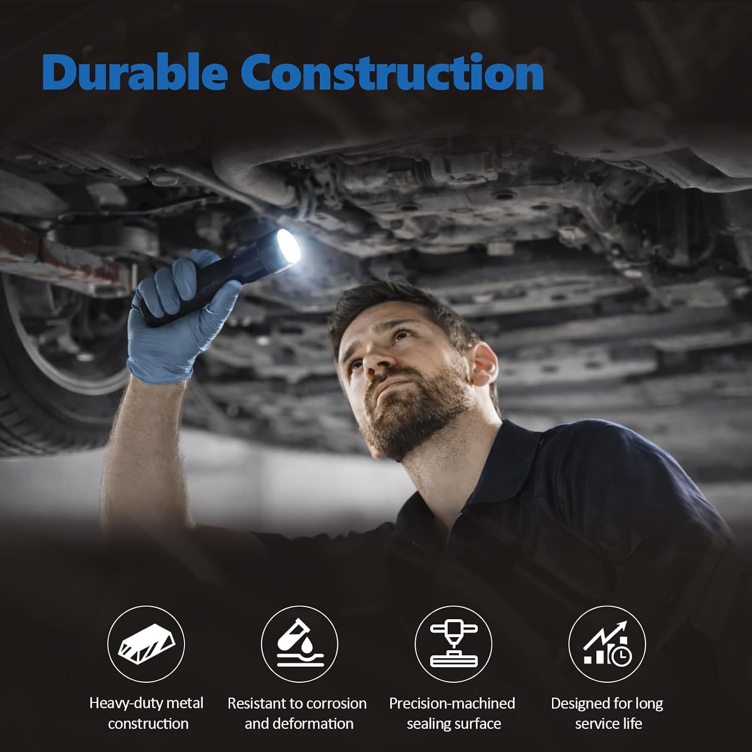 AUCERAMIC 6L80 Transmission Oil Pan with Drain Plug & Gasket Fit for Chevrolet Silverado 1500 Tahoe Suburban Escalade, GMC Sierra 1500 Yukon XL, Hummer H2 2006-2019 Replaces# 265-582 24222657 24224781