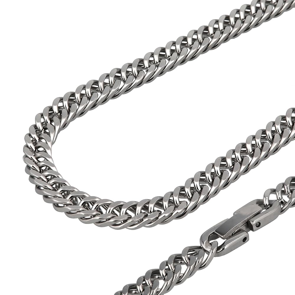 専用 ステンレス喜平 46cm19mm、46cm19mm金色 4面ダブル46cm Amazon | [La LibeModa] 喜平ネックレス ダブル喜平 ネックレス
