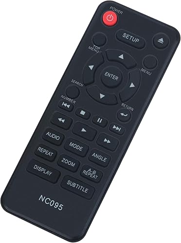Miniatura 3 de NC095UL NC087UH Reemplazo remoto para reproductor de DVD Sanyo FWDP105 FWDP105F FWDP105FA FWDP105FB FWDP105F B FWDP175F FWDP175FA NC095 NC087