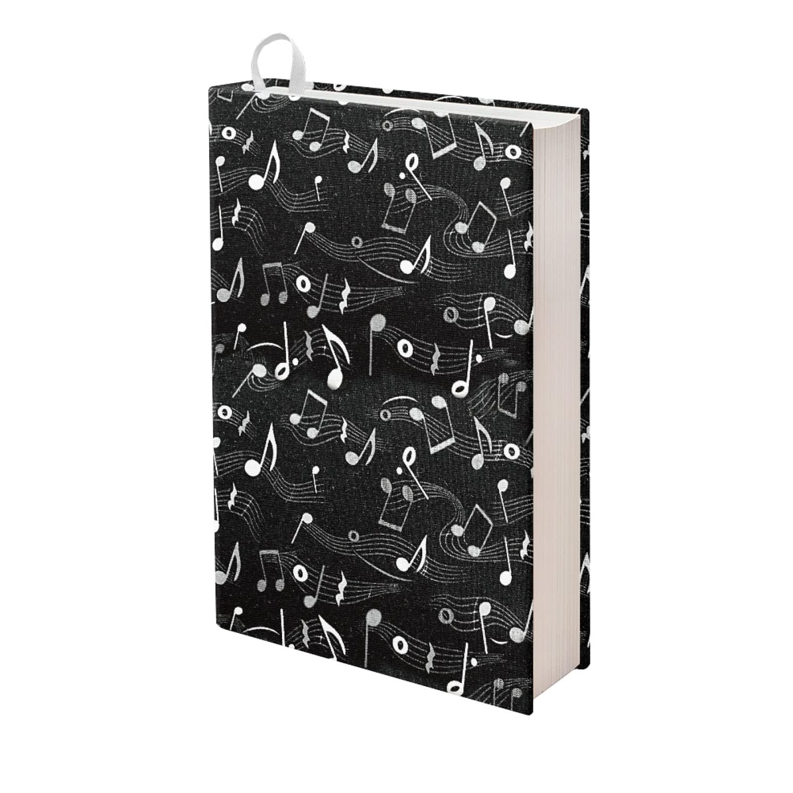 Kuiaobaty Music Staff Book Covers for Notebook,Bible, Musicnotes Books Cloth for Paperback Hard Cover Book Sleeve for Music Lover