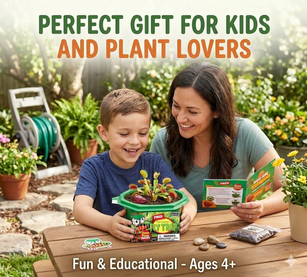 Grow Your Own Venus Fly Trap - Fun and Easy to Grow Franki The