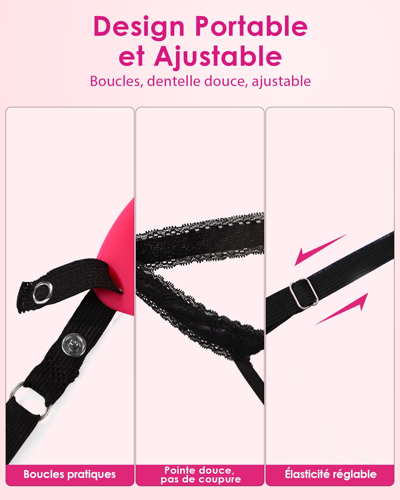 Sextoyse Femme Clitoridienne va et vient Puissant Mains Libres Sex Toys | 10 Modes Télécommande à Distance Vibromasseur 3 en 1 Sextoy, Vibromasseurs Feminin Clitoridien Gode Femme Sex, Couple Discret