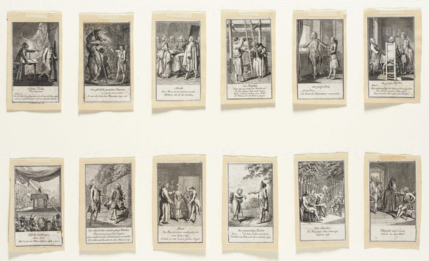 Daniel Nikolaus Chodowiecki Illustration for Gellert'S 'Si Fables and Si Stories' Set of Etchings Lacma Wooden Jigsaw Puzzles for Adult and Kids Toy Painting 1000 Piece