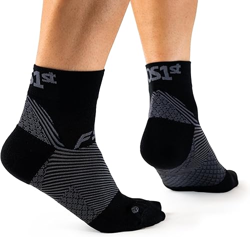 OrthoSleeve Fascitis plantar  Los calcetines ortopédicos ayudan a prevenir la fascitis plantar, dolor de talón y arco
