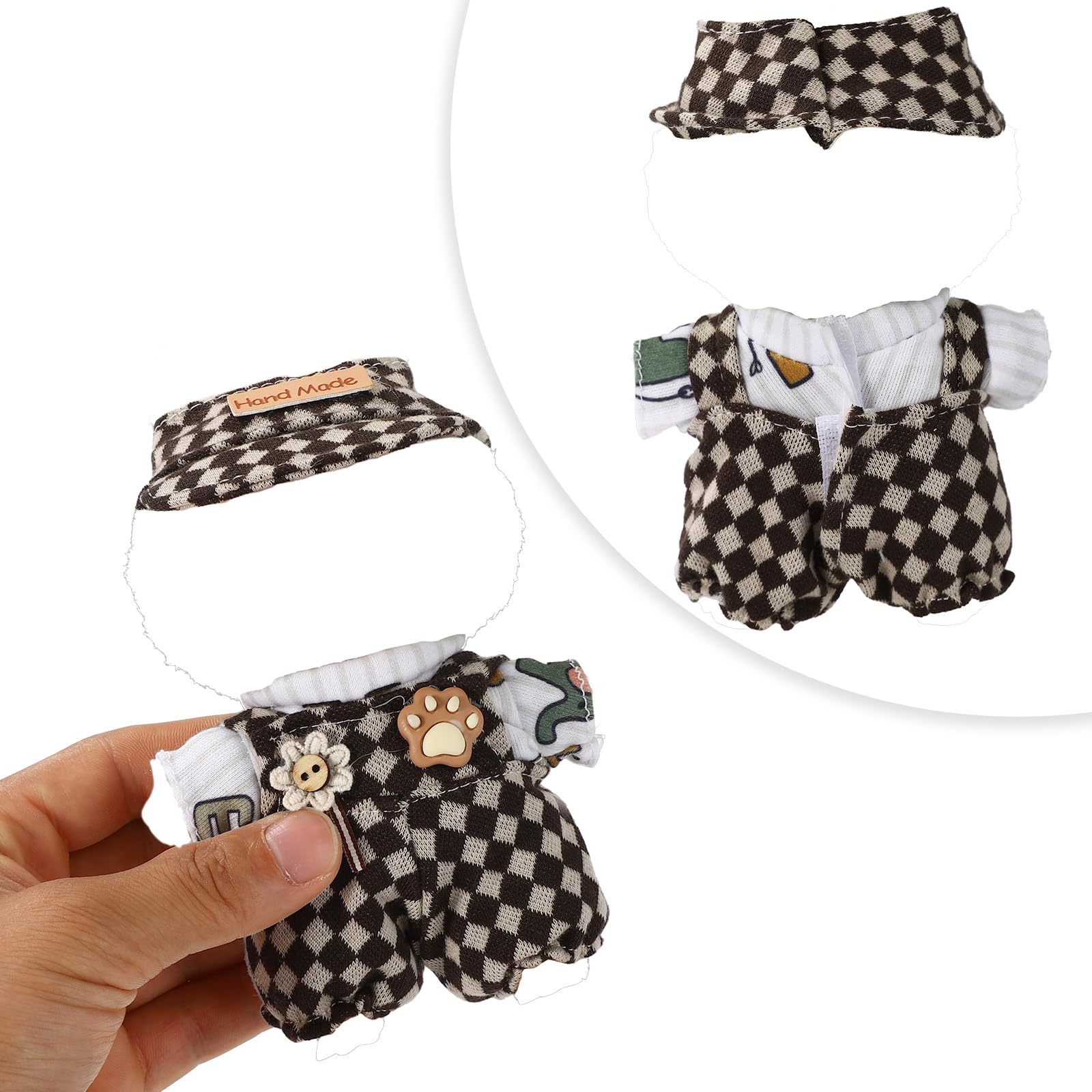 Sinbana 12pcs Doll Clothes Set - Image 4
