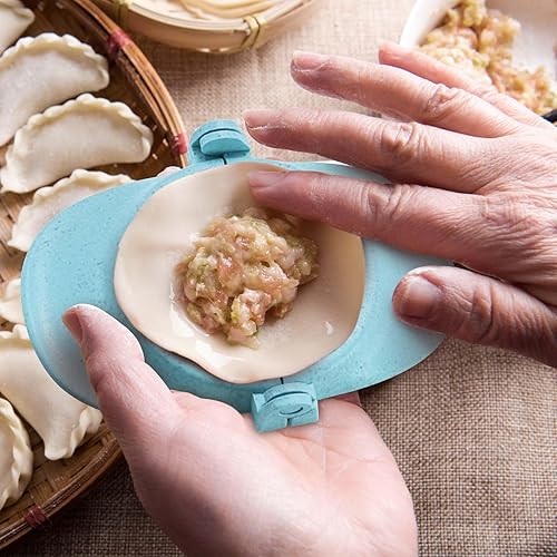 Miniatura 8 de Dumpling mold,Empanada maker press,Hand pie molds for baking,Dumpling Mold Set for Pierogi, Chinese Dumpling (Mixed colors)