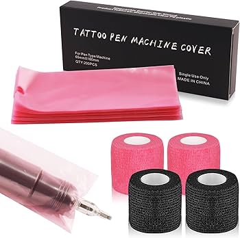 Amazon | 大型タトゥーマシンカバーとグリップテープラップ