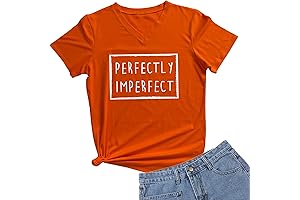 Comfortable Trendy Orange Graphic T-Shirt