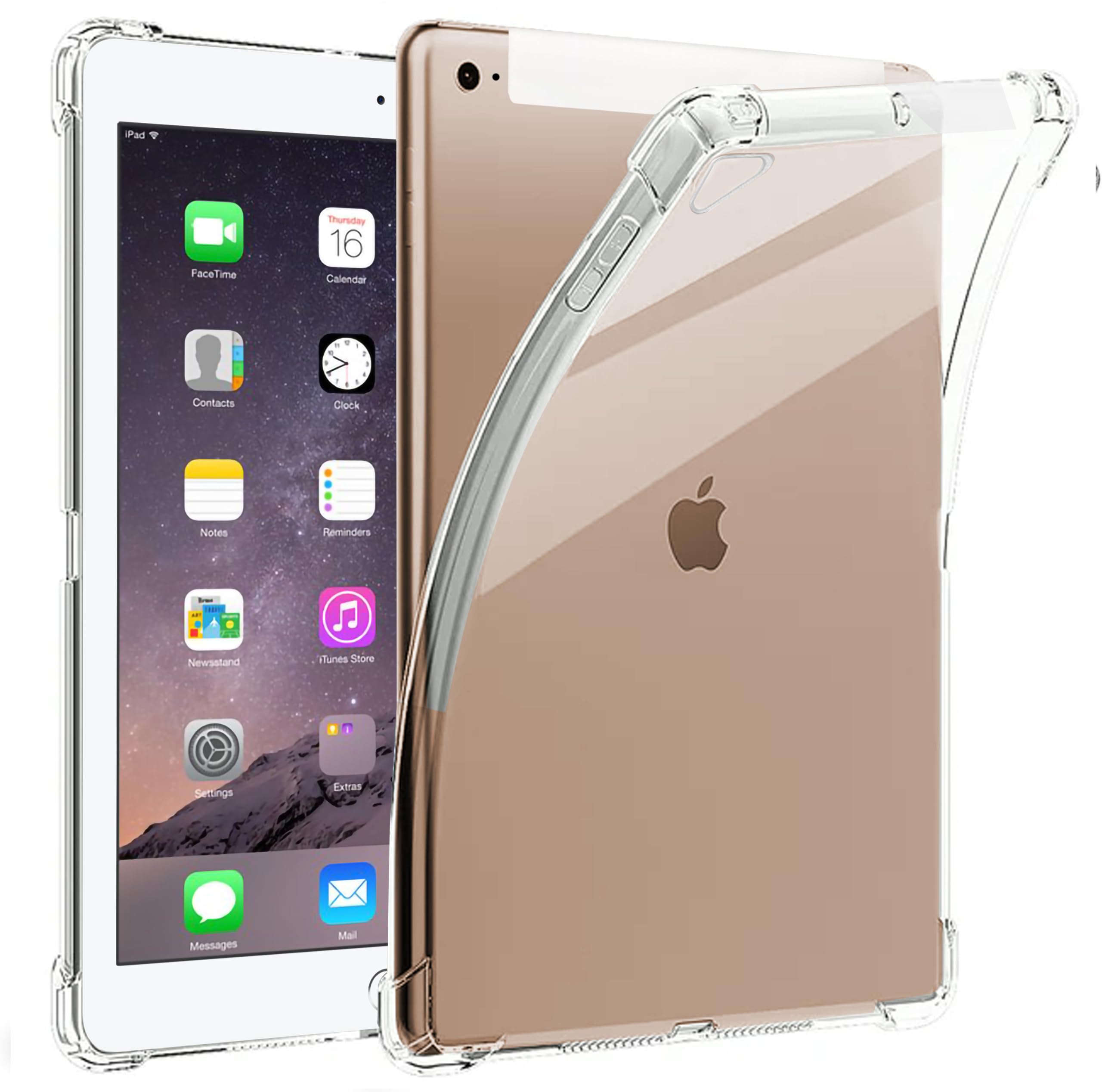 TGK Transparent Back Cover for iPad Air 2 9.7 inch Case (B0CWVH28X7) Amazon Price History, Amazon Price Tracker