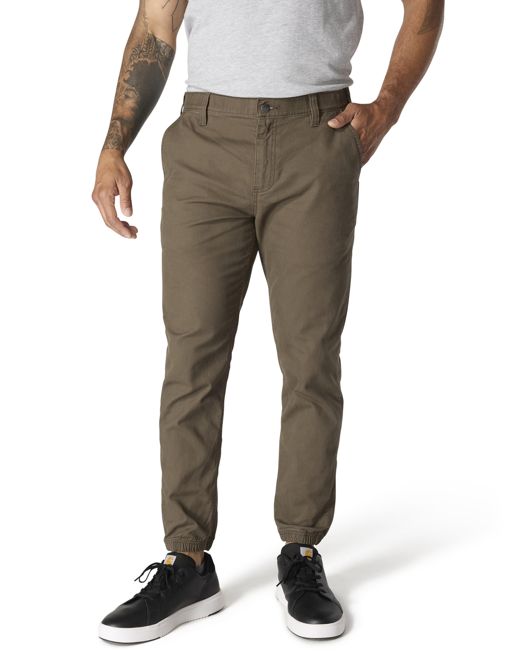 Carhartt Herren Jogginghose Relaxed tapered rigby jogger - Braun - W42