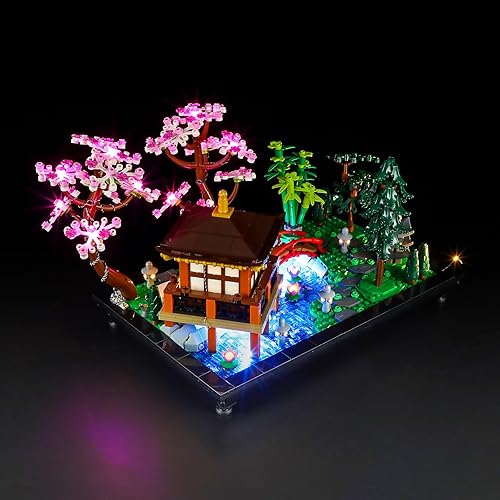 Miniatura 3 de BRIKSMAX Kit de iluminación LED para Lego Tranquil Garden (versión mejorada)- Compatible con Lego Icons 10315 Modelo de bloques de construcción, no