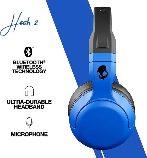 Skullcandy Hesh 2.0 Over-Ear Surround Kopfhörer mit Mikrofon- England World Cup - 3