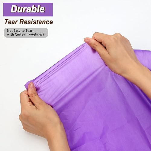 Miniatura 5 de Fixwal Paquete de 6 manteles desechables color morado, manteles rectangulares de plástico de 54 x 108 pulgadas, manteles rectangulares de alta