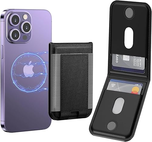 Mag-Safe - Funda magnética plegable para la parte posterior del iPhone, N52 más fuerte atracción magnética Mag-Safe para series de iPhone 15141312