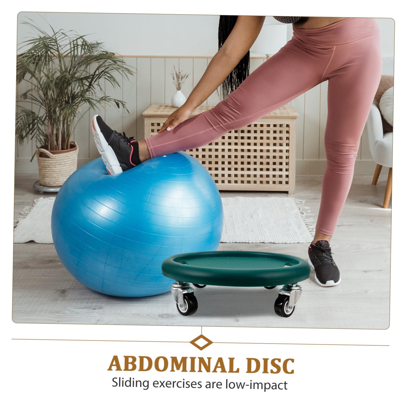 Anneome Discos Deslizantes de Entrenamiento 1 Juego PP para Fitness