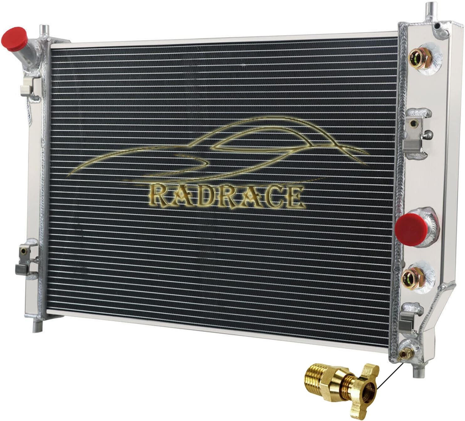 3 Row Aluminum Radiator for 2005-2013 Chevy Corvette SSR V8 2006 2007 2008 2009 2010 2011 2012 Radiators