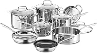 Vista 1 de Cuisinart 89-13 13-Piece Cookware Set Professional-Series, Stainless Steel