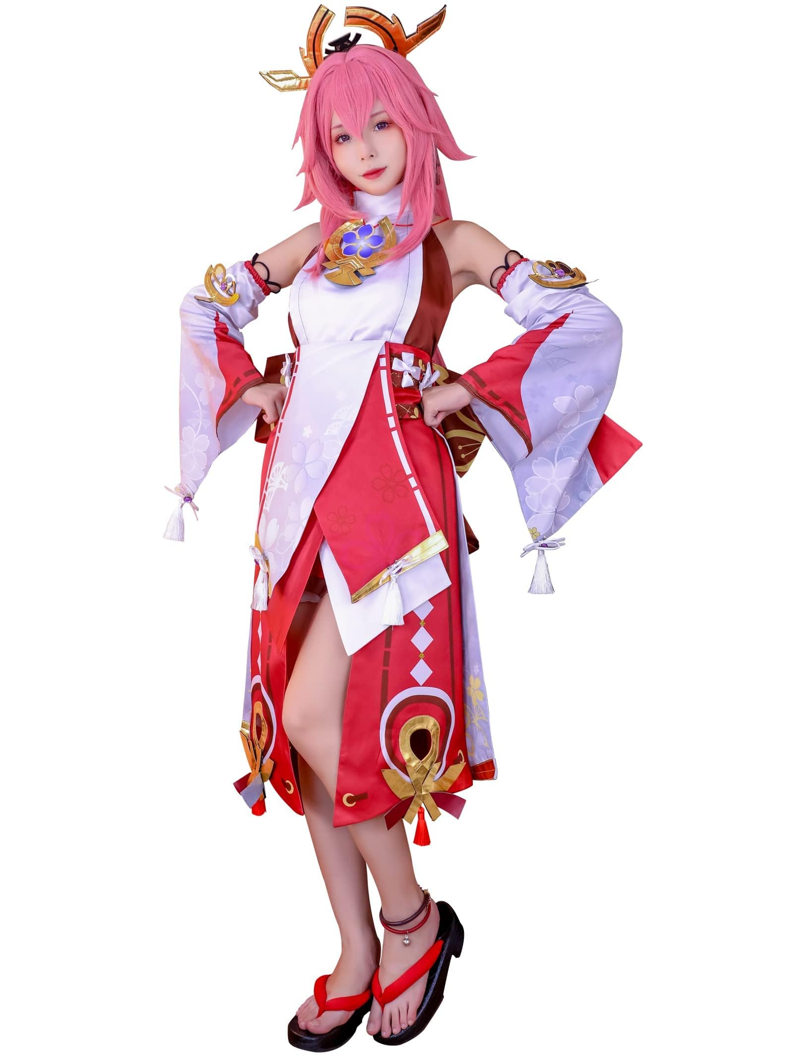 LTAKK Kenshin Cosplay Costume Women Anime Outfit Nahida Cosplay Raiden Shogun Cosplay Yae Miko Cosplay Impact Cosplay Costumes