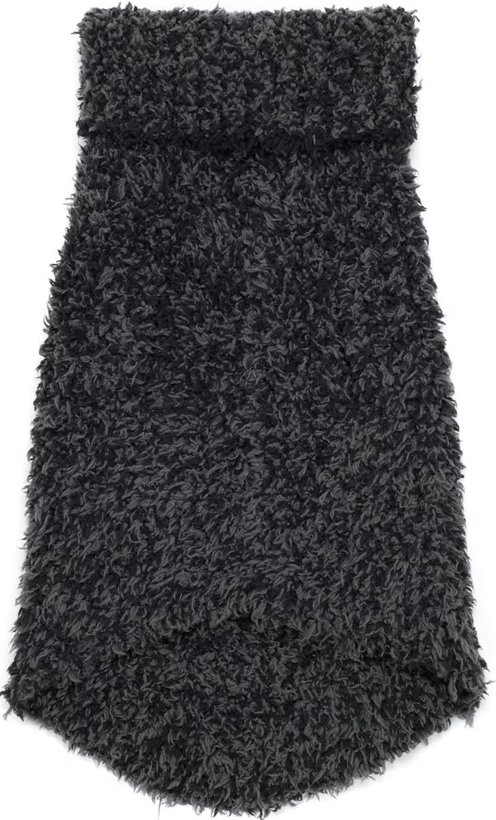 Barefoot Dreams® CozyChic® Ribbed Pet Sweater, Heathered Carbon-Black, X-Large