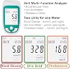 Home Wellness Test Kit, 3 In 1 Analyzer for Glucose, Uric Acid, Cholesterol Monitor with Test Strips, Accurate Detection, Suitable for Home, Clinic and Hospital Use