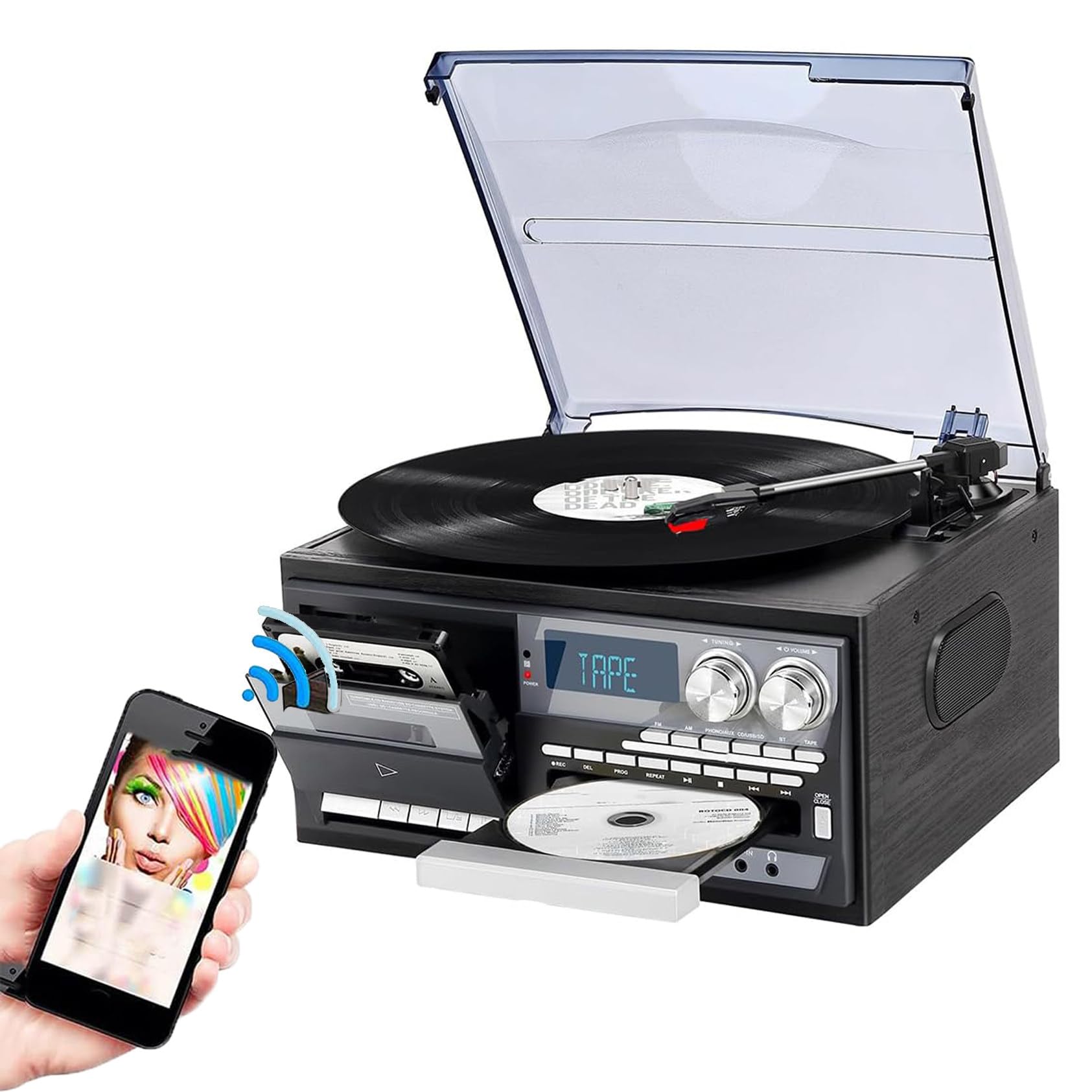 In Record Player Bluetooth Record Player Speed Desertcart
