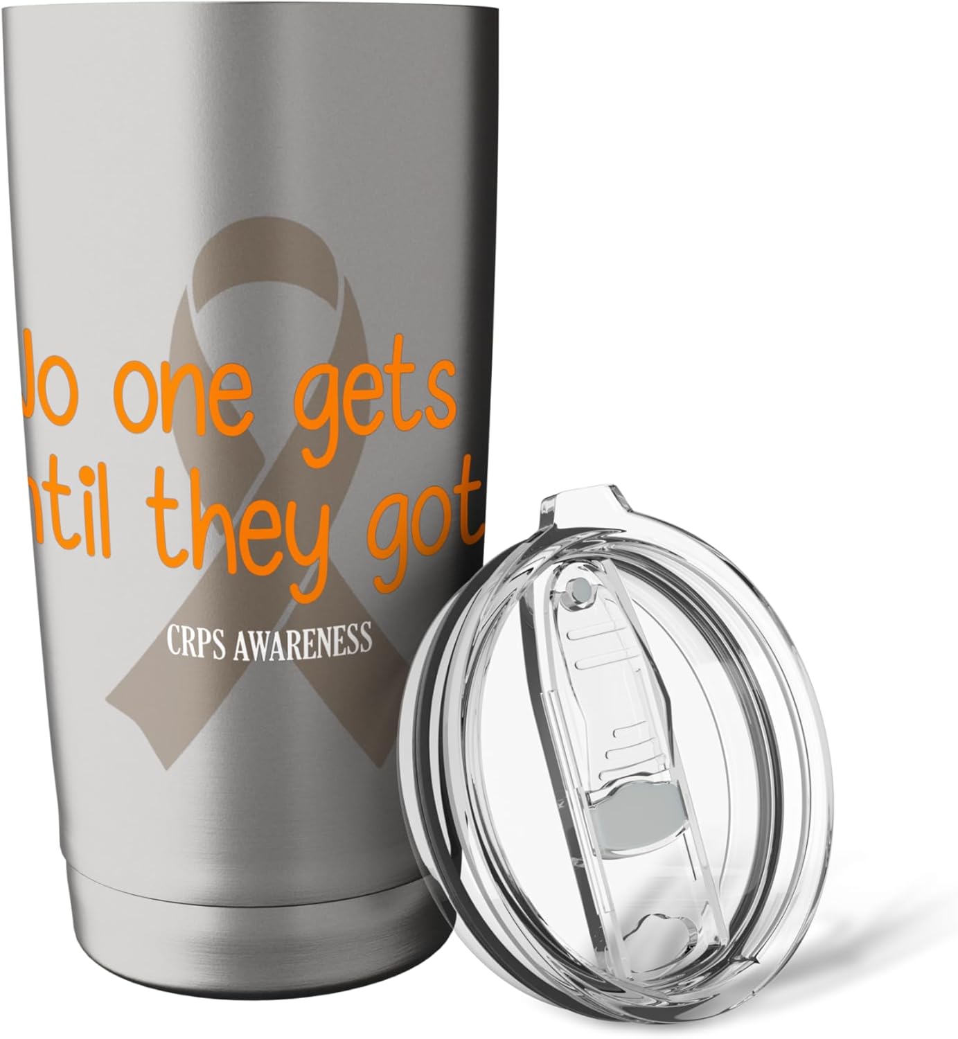 RSD CRPS Awareness CRPS Warrior Stainless Steel Insulated Tumbler - Image 5