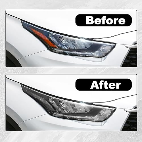 Miniatura 4 de Membrana de luz negra de 12 x 48 pulgadas para faros delanteros de automóvil, luz trasera, lámpara antiniebla, película protectora de embalaje de