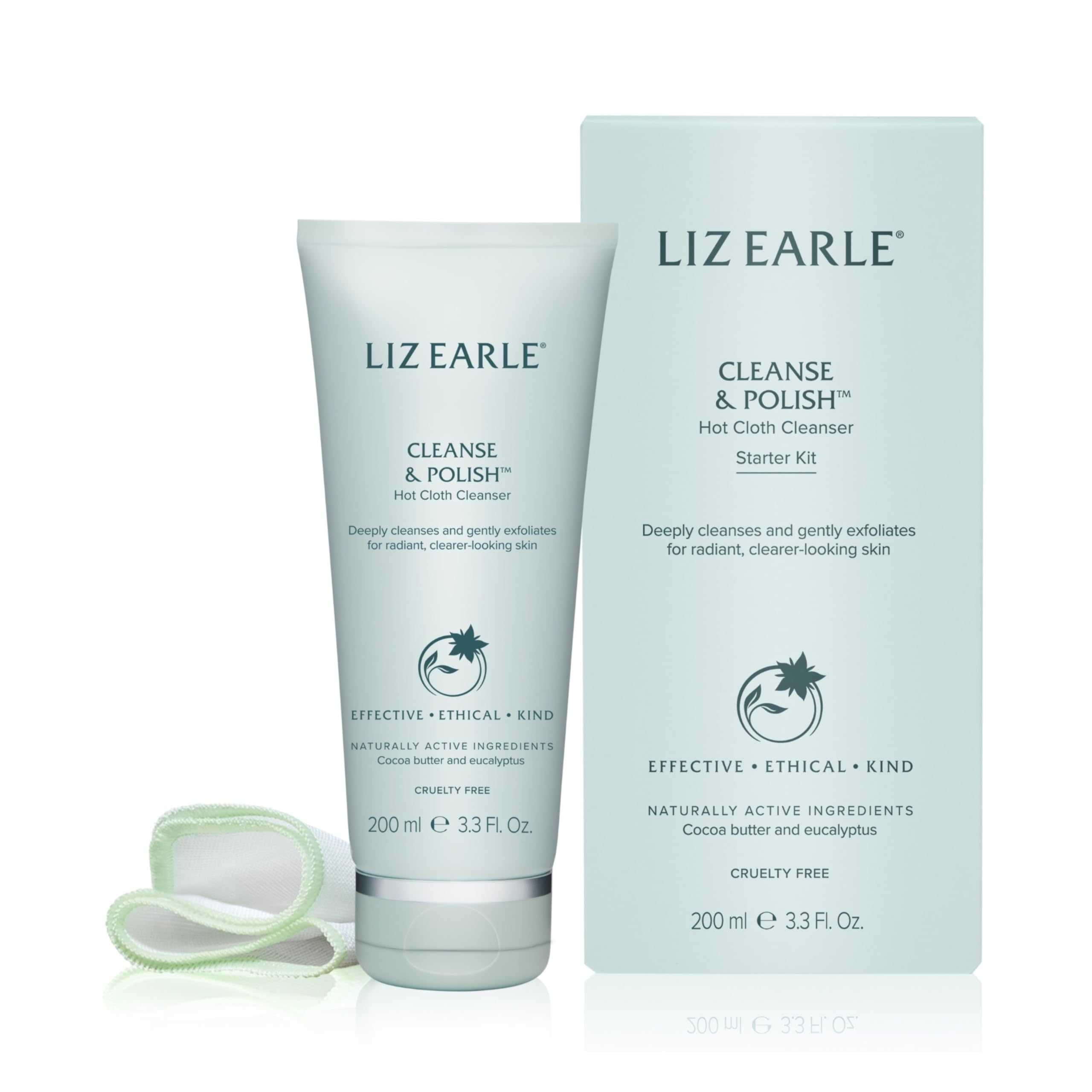 Liz Earle Cleanse & Polish Tube Starter Kit 200Ml