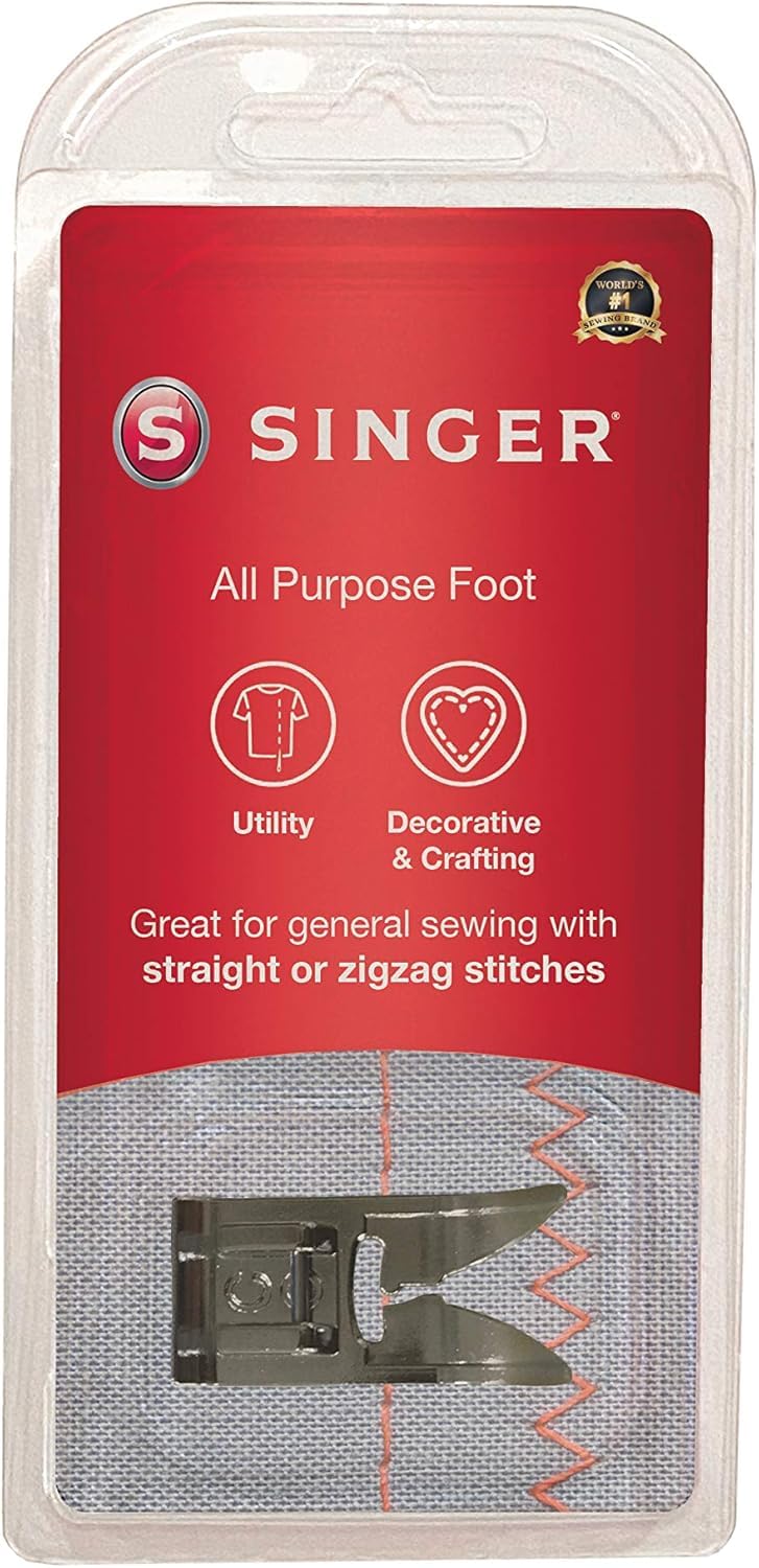 Singer Sewing Machine Foots - Compatible Attachment for Precision Stitching - Choose Form Multiple Variants for Perfect Stitching (All Purpose Foot)-image-8