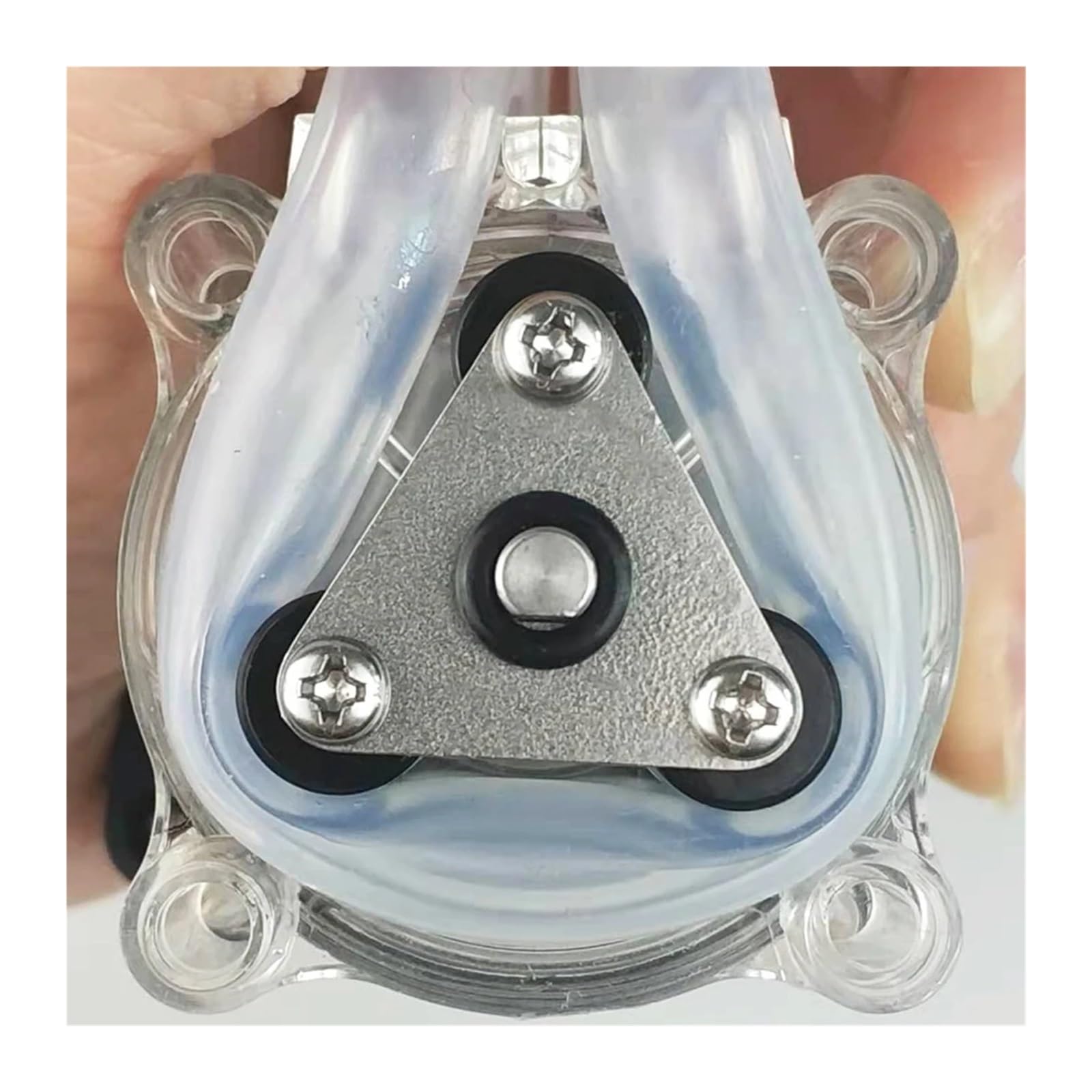 Industrielle Schlauchpumpe, Peristaltische Pumpe, Wasser, Dosierung, Doppelkopf, 12 V 24 DC, Hoher Durchfluss Für Laboranalyse-Aquarien,für Labor(24v)