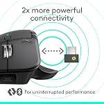 Logitech MX Master 4, Ergonomic Wireless Mouse with Advanced Performance Haptic Feedback, Ultra-Fast Scrolling, USB-C Charging, Bluetooth, Windows, MacOS - Graphite
