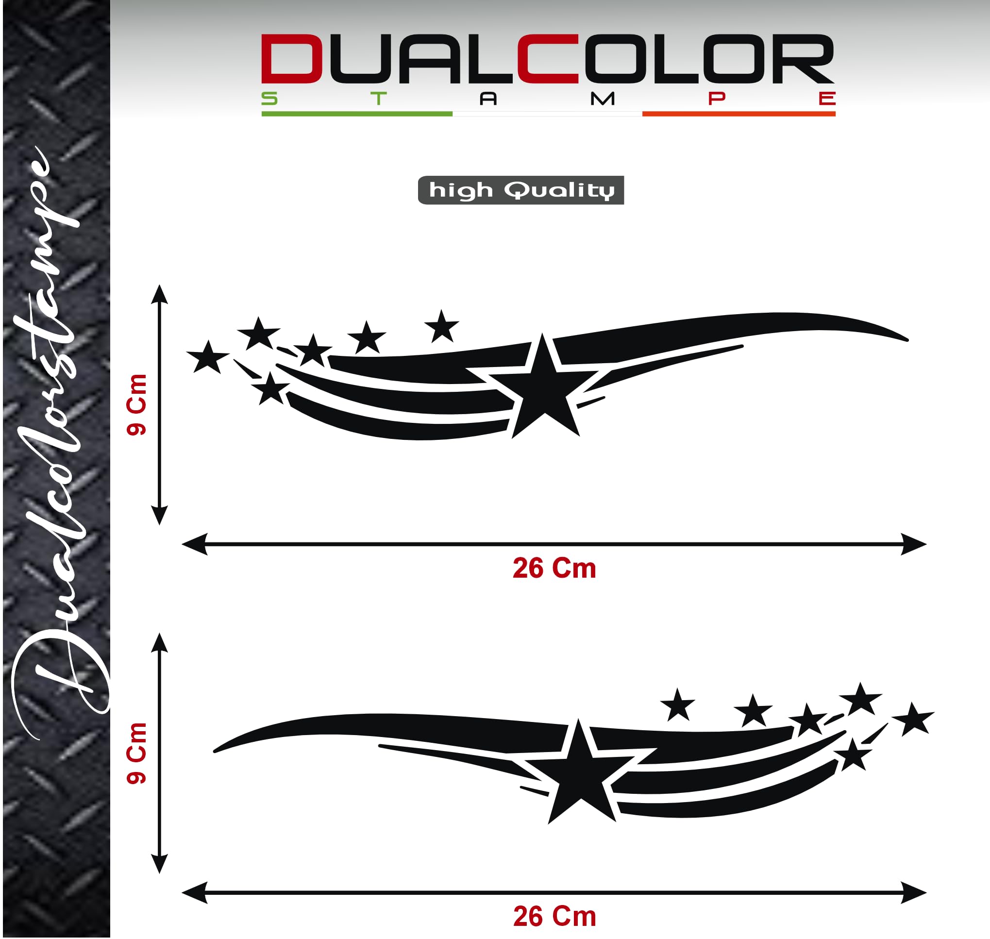 Pegatina Harley Davidson DualColorStampe Adesivi Compatibili Con