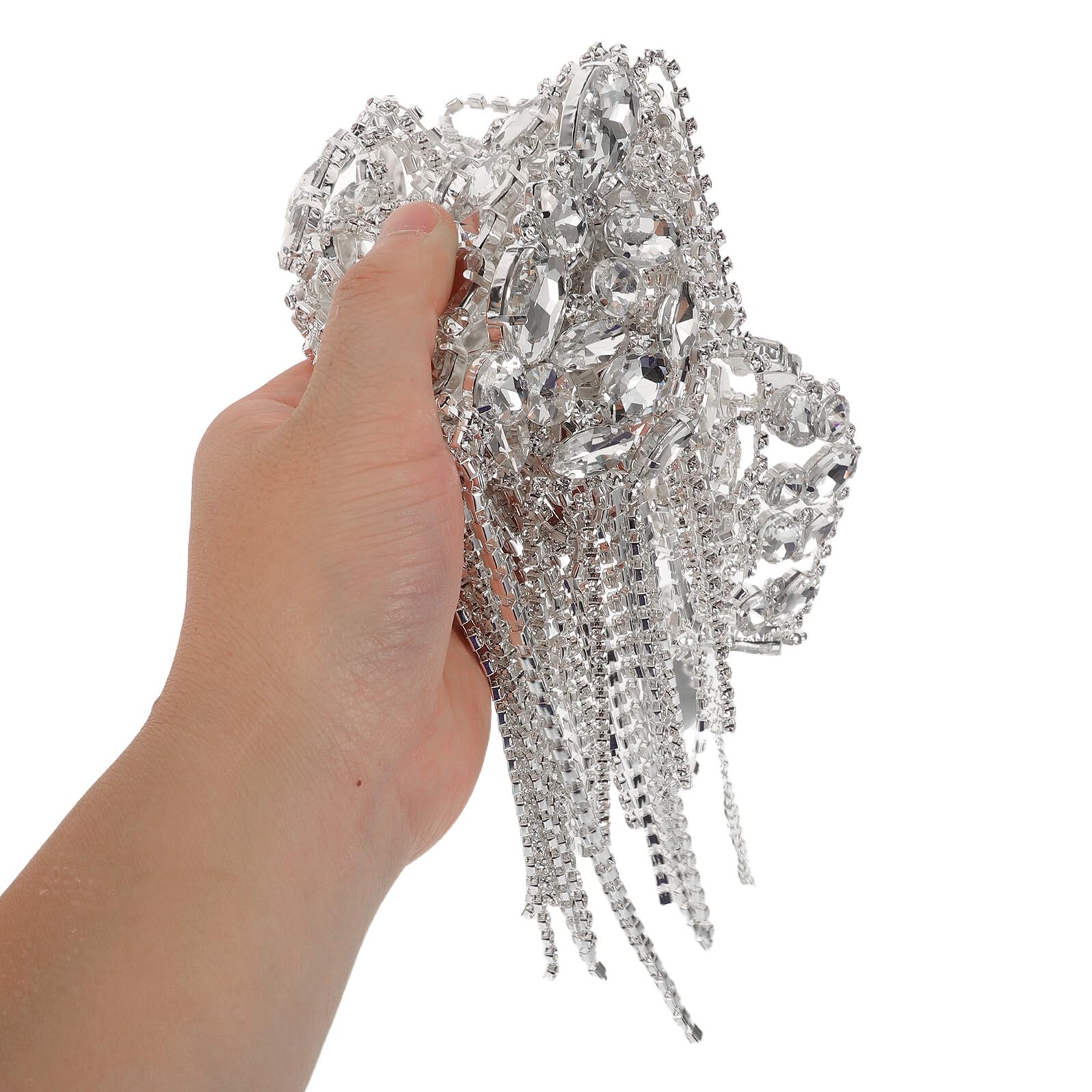 OUNONA Cadena De Hombro Borla Brillante Collar De Hombro Para Mujer Cadena Corporal De Gemas De Imitación Para Fiestas y Salidas Nocturnas