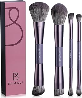 BS-MALL Juego de 4 brochas de maquillaje port...