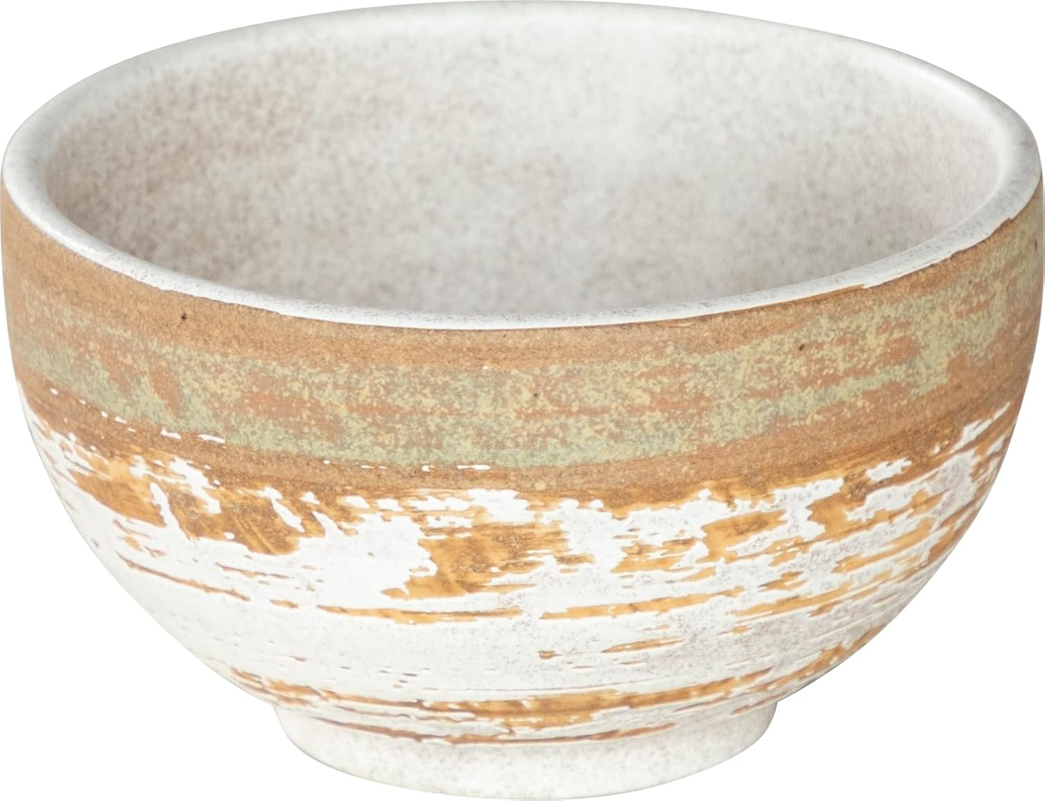 KOYO 51550035 Koyo Pottery, Yakumo, 4.2 Bowl, Japanese Dinnerware, Mino Ware, Dishwasher Safe, Made in Japan