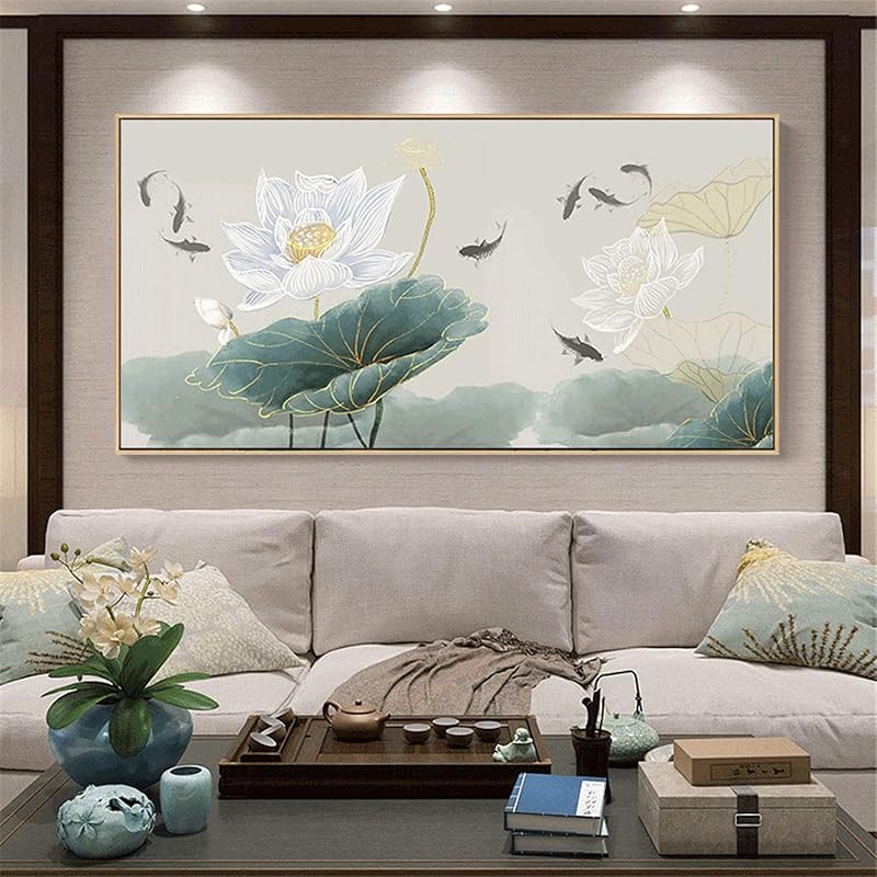 Diy 5d ダイヤモンドペインティング クロスステッチ フルダイヤモンド クリスタル ラインストーン 刺繍 ピクチャー クラフト ホームウォールデコレーションギフト 抽象的な白い蓮の魚 90x180cm Wfcqwd0uxx 手芸 画材 Karnalifrtc Gov Np