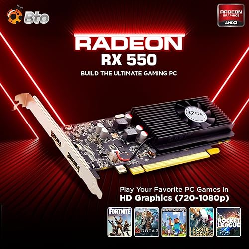 Miniatura 8 de PC de escritorio HP RGB para juegos, Intel Core i7 de 6 generación, RAM DDR4 de 16 GB, SSD de 1 TB, AMD Radeon RX 550 DDR5 de 4 GB, monitores duales