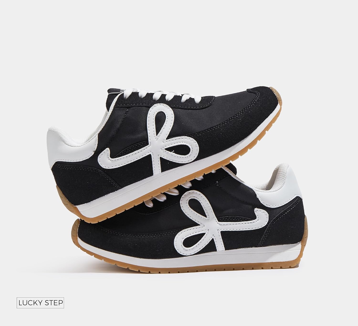 LUCKY STEP Women's Fashion Sneakers Trendy Stylish Low Top Classic Retro Casual Ladies Comfortable Running Walking Shoes - Image 7