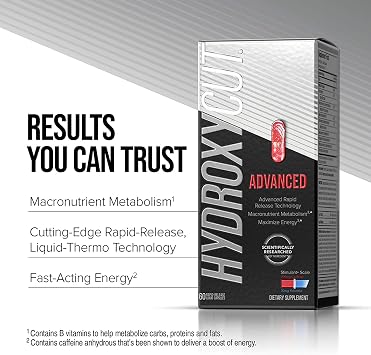 Hydroxycut Advanced, Thermogenic Supplement, 60 Capsules