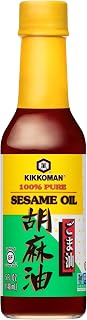 Kikkoman 100% Pure Toasted Sesame Oil, 5 Fl Oz - Authentic Nutty Flavor for Dressings, Marinades & Asian Cooking