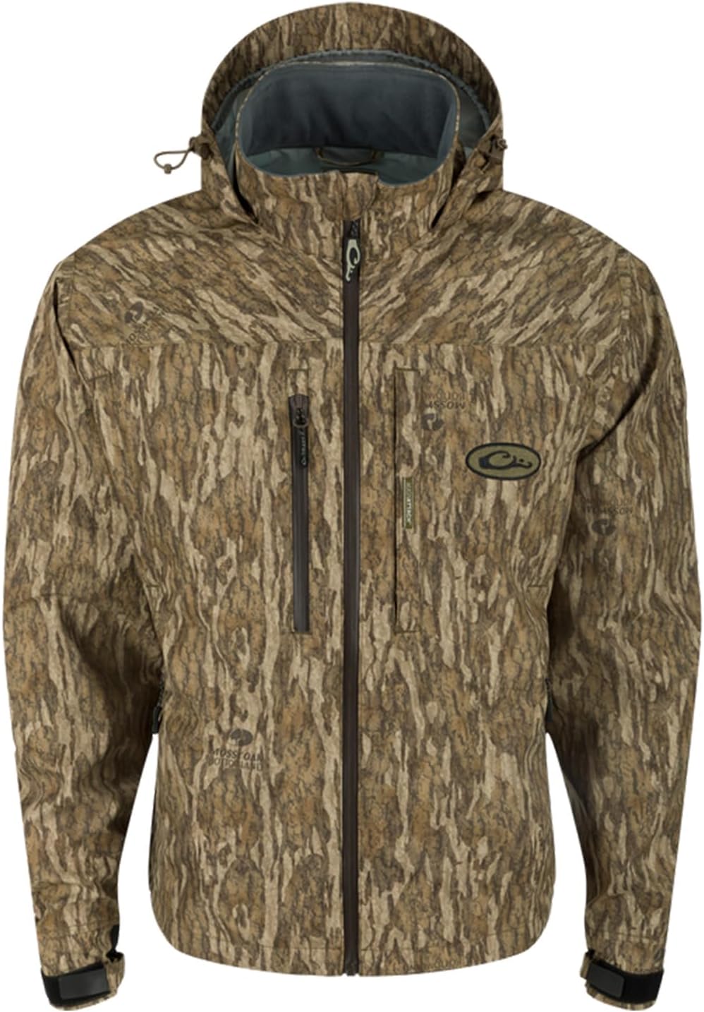 Drake Waterfowl Men's G3 Flex Uninsulated Waterproof Windproof DWR Breathable Flexible Outdoor Hunting Waterfowler's Jacket