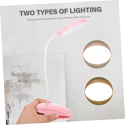 Miniatura 5 de Lámpara de escritorio con abrazadera, lámpara de escritorio, luces de mesa rosas para escritorio, lámpara de oficina, lámpara de lectura, accesorio