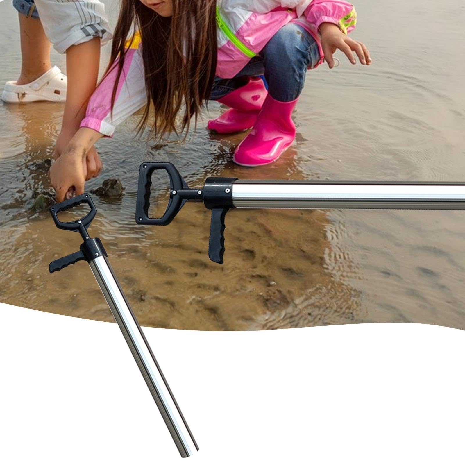 Pompe à Crevettes Multi-usages pour Activités de Plage, Outil Efficace pour Les Palourdes