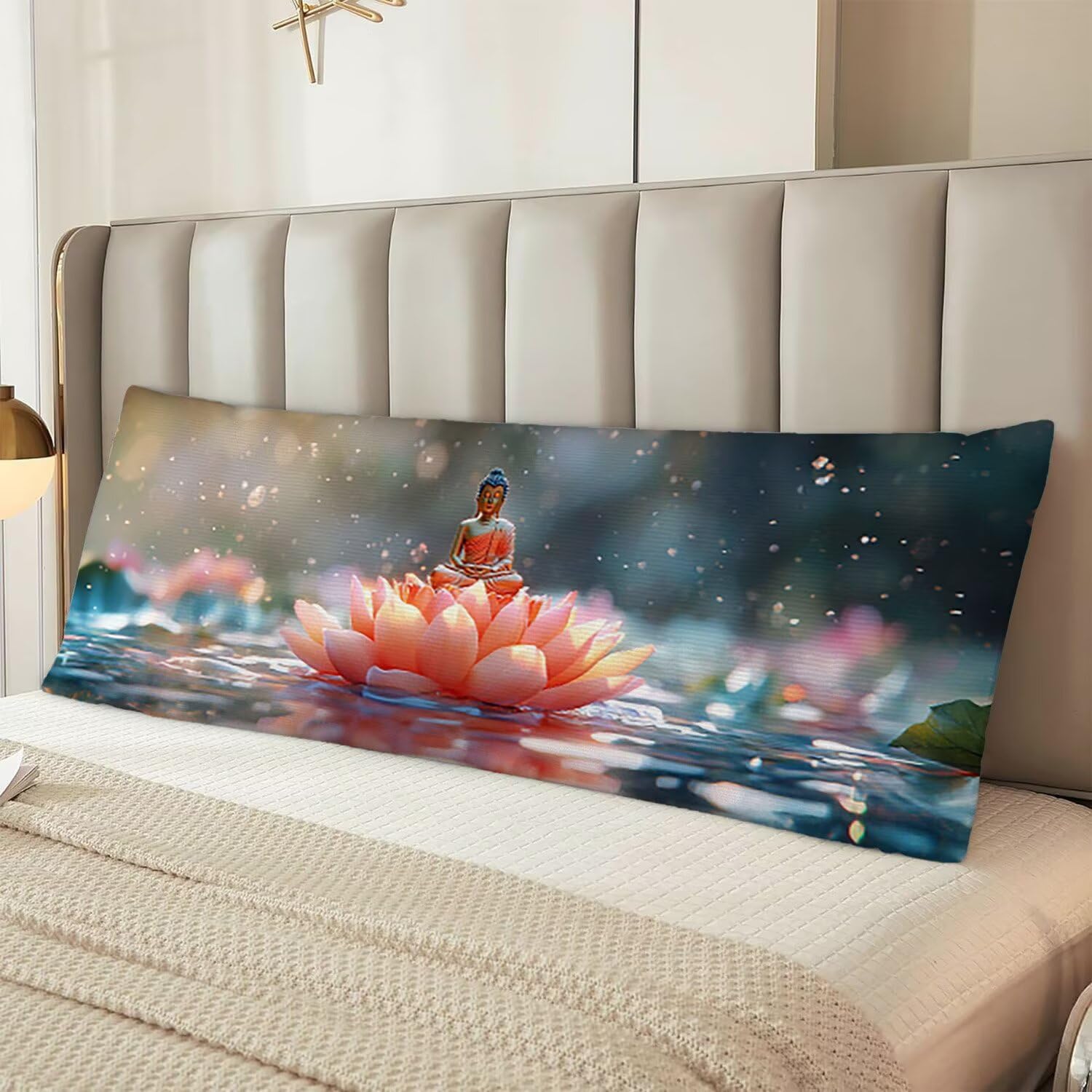 Poduszka do ciała, długa poszewka na poduszkę, 150 x 50 cm, dekoracyjna, aksamitna, długa, z zapięciem na zamek błyskawiczny, na całe ciało, prezent z-417, 1 szt