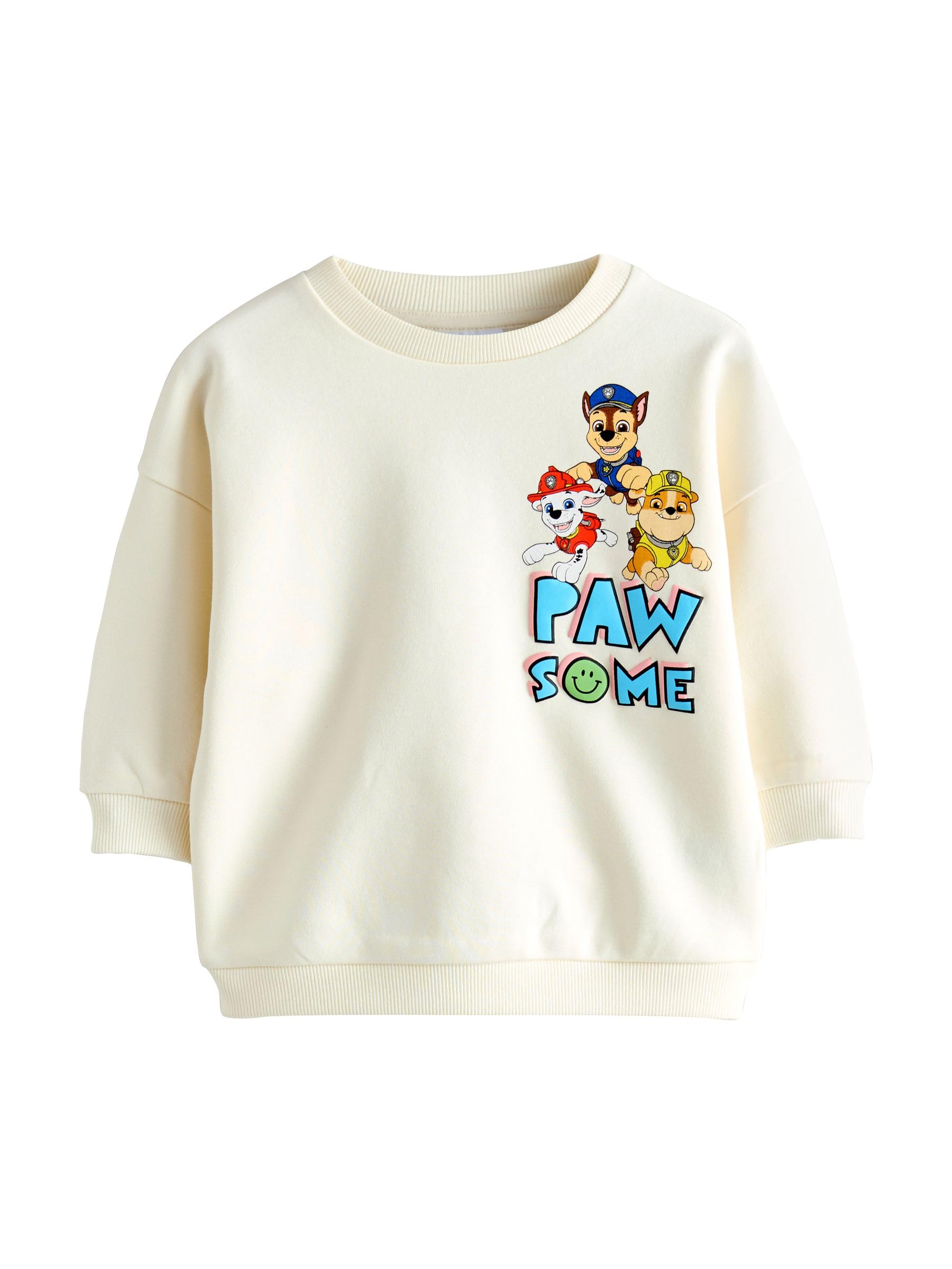 NEXT Młodsze chłopcy Bluza Paw Patrol z okrągłym dekoltem