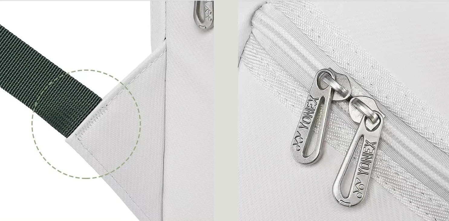YONEX Sac à dos de sport de grande capacité, sac à raquettes multi-compartiments pour badminton et tennis, compartiment séparé pour chaussures.