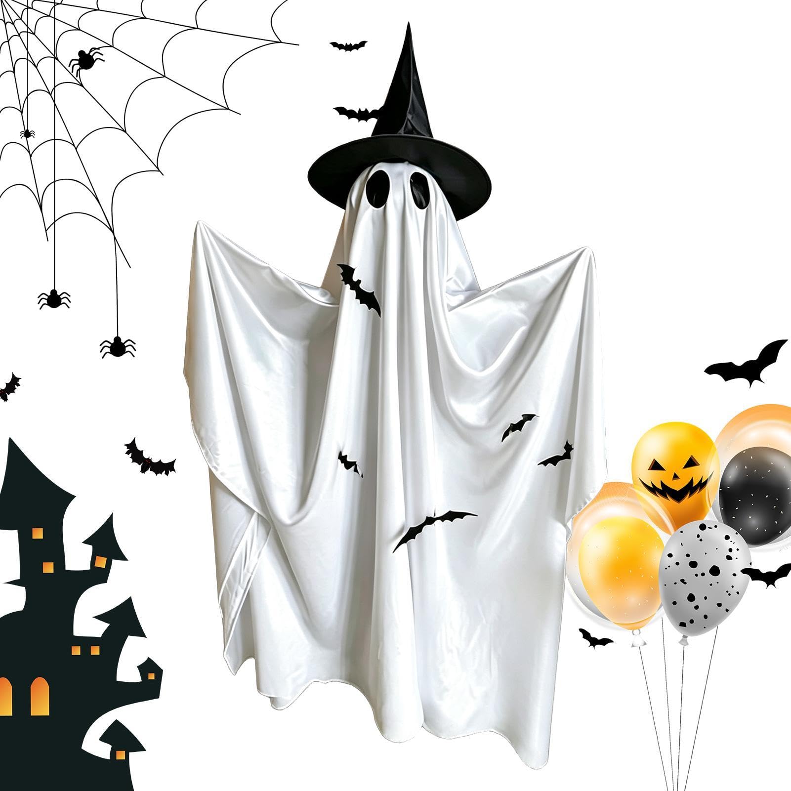 Guirnalda luminosa de fantasma para exterior: decora tu casa en Halloween sin esfuerzo