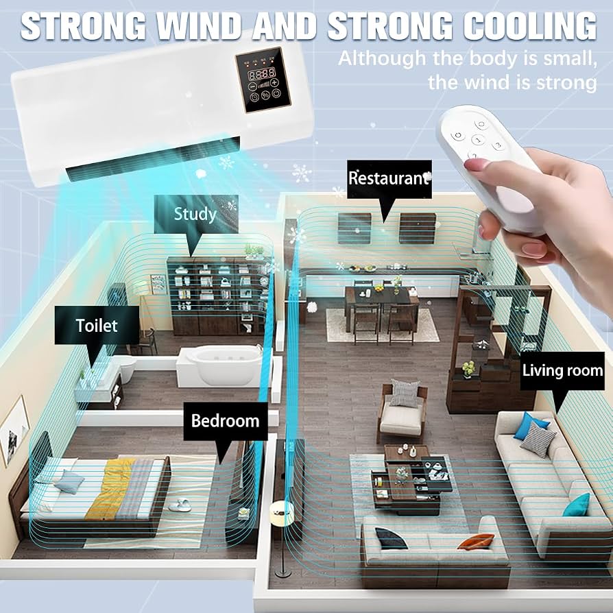 Climafy 220V Air Conditioner For Small Rooms Climafy Portable Split Air ...