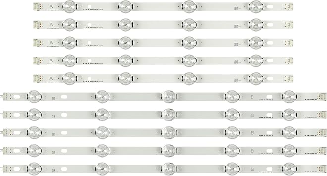 LED Strip Fit for LG INNOTEK DRT 3.0 50" A/B 6916L-1735A 6916L-1736A 50LB561V 50LB582B 50LB551V 50LB551U LC500DUE FG A4